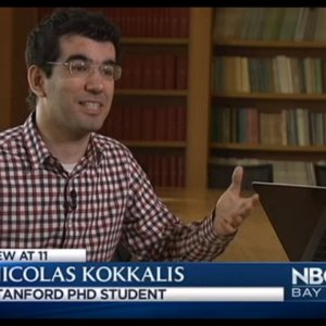 Dr Nicolas Kokkalis on NBC News ( Stanford Brainiacs’ Answer to Email Overload – NBC Bay Area )